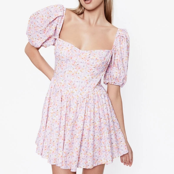 Bardot Dresses & Skirts - Bardot Kiah Corset Mini Dress In Spring Floral